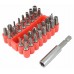 33pc Tamperproof Screwdriver Bit Set